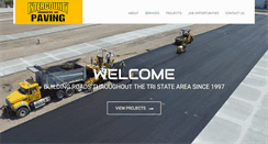 Desktop Screenshot of intercountypaving.com