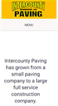 Mobile Screenshot of intercountypaving.com