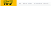 Tablet Screenshot of intercountypaving.com